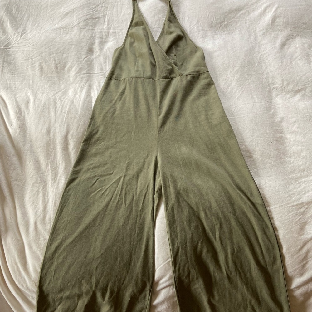 Olive Green Jumpsuit
